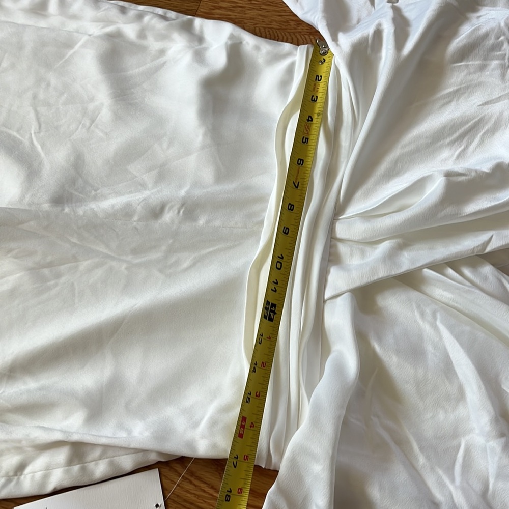 BHLDN x Theia Kenneth White Bridal Jumpsuit - Picture 6 of 16